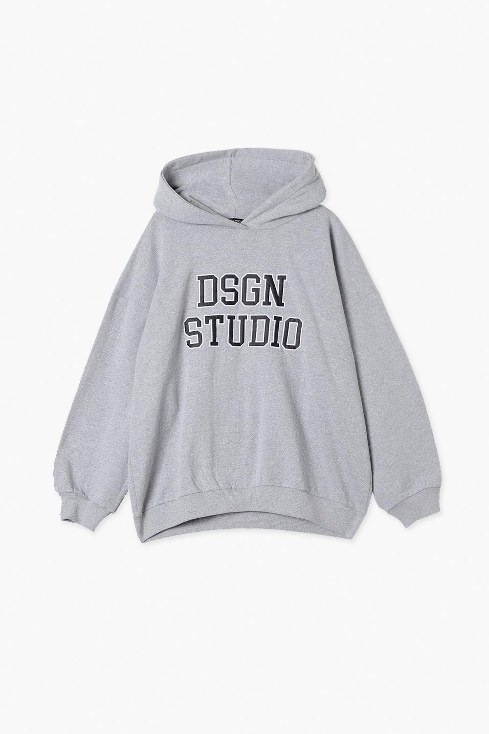 Dsgn Studio Applique Oversized Hoodie